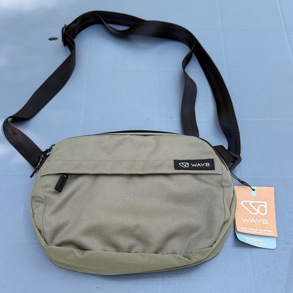 WayB Khaki Catchall Belt Bag New